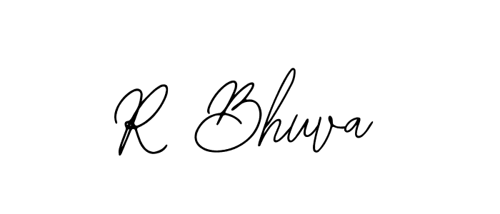 Also You can easily find your signature by using the search form. We will create R Bhuva name handwritten signature images for you free of cost using Bearetta-2O07w sign style. R Bhuva signature style 12 images and pictures png