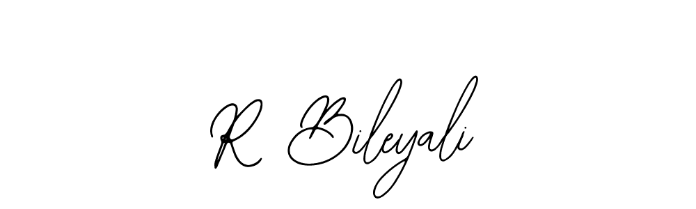 Bearetta-2O07w is a professional signature style that is perfect for those who want to add a touch of class to their signature. It is also a great choice for those who want to make their signature more unique. Get R Bileyali name to fancy signature for free. R Bileyali signature style 12 images and pictures png