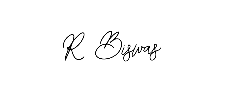 Create a beautiful signature design for name R Biswas. With this signature (Bearetta-2O07w) fonts, you can make a handwritten signature for free. R Biswas signature style 12 images and pictures png