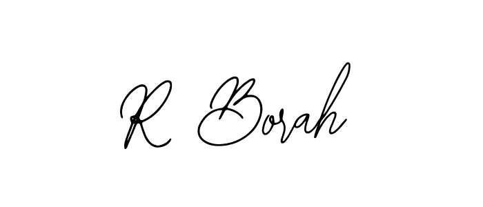 Bearetta-2O07w is a professional signature style that is perfect for those who want to add a touch of class to their signature. It is also a great choice for those who want to make their signature more unique. Get R Borah name to fancy signature for free. R Borah signature style 12 images and pictures png