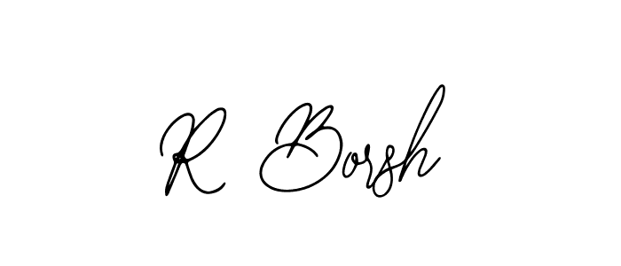 Also You can easily find your signature by using the search form. We will create R Borsh name handwritten signature images for you free of cost using Bearetta-2O07w sign style. R Borsh signature style 12 images and pictures png