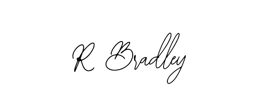 Design your own signature with our free online signature maker. With this signature software, you can create a handwritten (Bearetta-2O07w) signature for name R Bradley. R Bradley signature style 12 images and pictures png