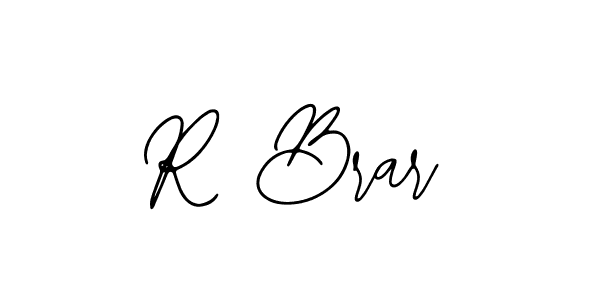 Also we have R Brar name is the best signature style. Create professional handwritten signature collection using Bearetta-2O07w autograph style. R Brar signature style 12 images and pictures png