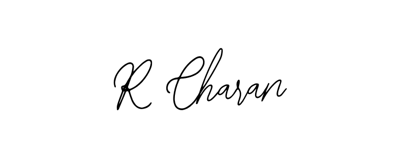 Make a beautiful signature design for name R Charan. With this signature (Bearetta-2O07w) style, you can create a handwritten signature for free. R Charan signature style 12 images and pictures png