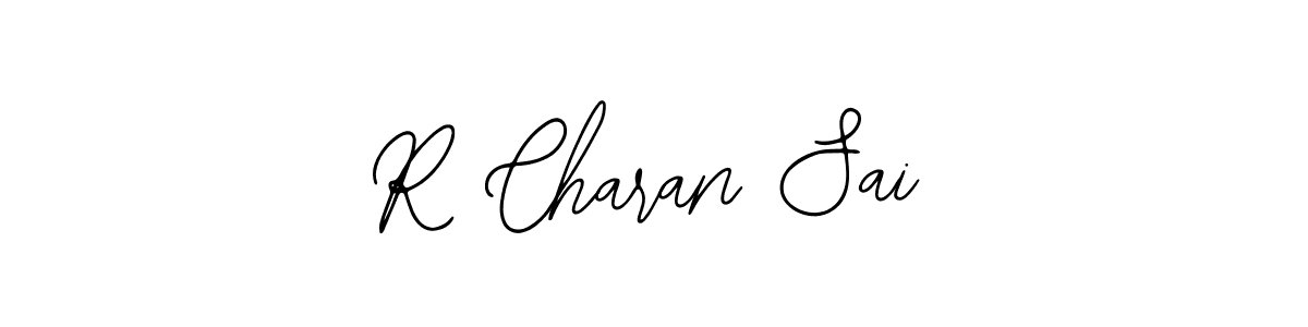 How to make R Charan Sai signature? Bearetta-2O07w is a professional autograph style. Create handwritten signature for R Charan Sai name. R Charan Sai signature style 12 images and pictures png