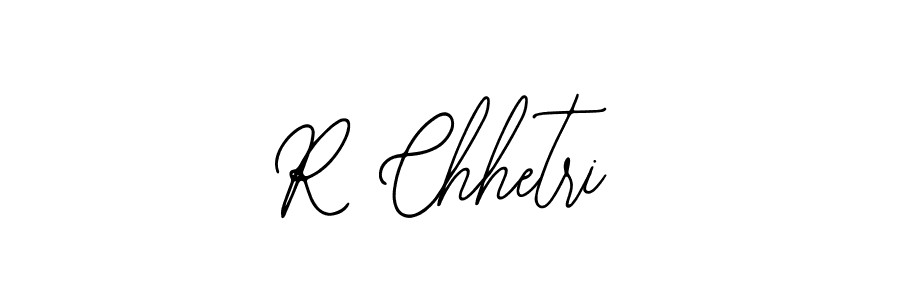 How to make R Chhetri signature? Bearetta-2O07w is a professional autograph style. Create handwritten signature for R Chhetri name. R Chhetri signature style 12 images and pictures png