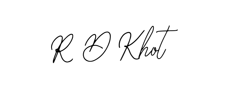 Use a signature maker to create a handwritten signature online. With this signature software, you can design (Bearetta-2O07w) your own signature for name R D Khot. R D Khot signature style 12 images and pictures png