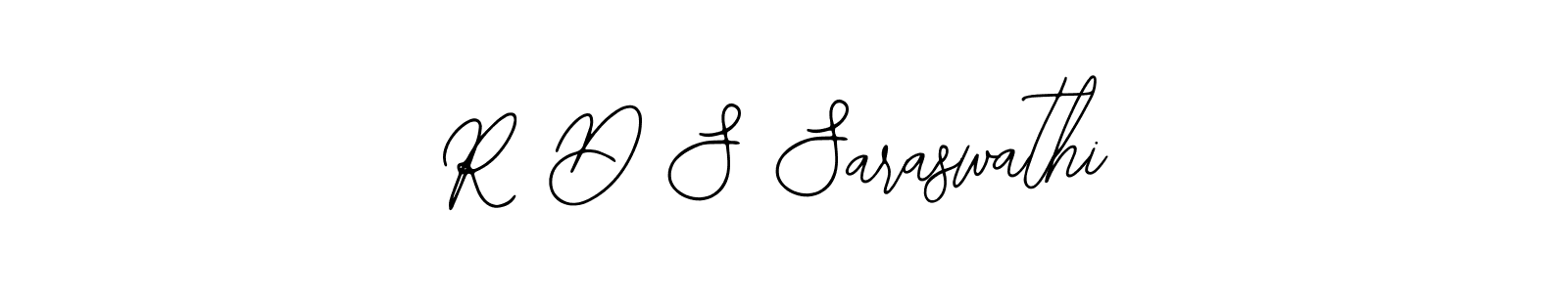 How to Draw R D S Saraswathi signature style? Bearetta-2O07w is a latest design signature styles for name R D S Saraswathi. R D S Saraswathi signature style 12 images and pictures png