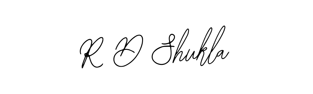 Use a signature maker to create a handwritten signature online. With this signature software, you can design (Bearetta-2O07w) your own signature for name R D Shukla. R D Shukla signature style 12 images and pictures png