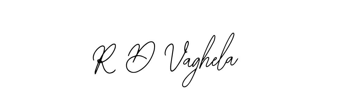 How to make R D Vaghela signature? Bearetta-2O07w is a professional autograph style. Create handwritten signature for R D Vaghela name. R D Vaghela signature style 12 images and pictures png