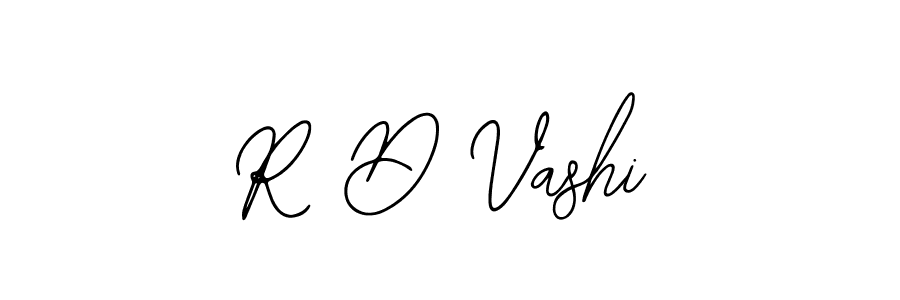 Also You can easily find your signature by using the search form. We will create R D Vashi name handwritten signature images for you free of cost using Bearetta-2O07w sign style. R D Vashi signature style 12 images and pictures png