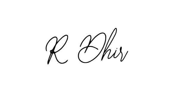 How to Draw R Dhir signature style? Bearetta-2O07w is a latest design signature styles for name R Dhir. R Dhir signature style 12 images and pictures png