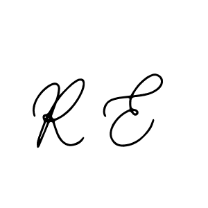 R E stylish signature style. Best Handwritten Sign (Bearetta-2O07w) for my name. Handwritten Signature Collection Ideas for my name R E. R E signature style 12 images and pictures png