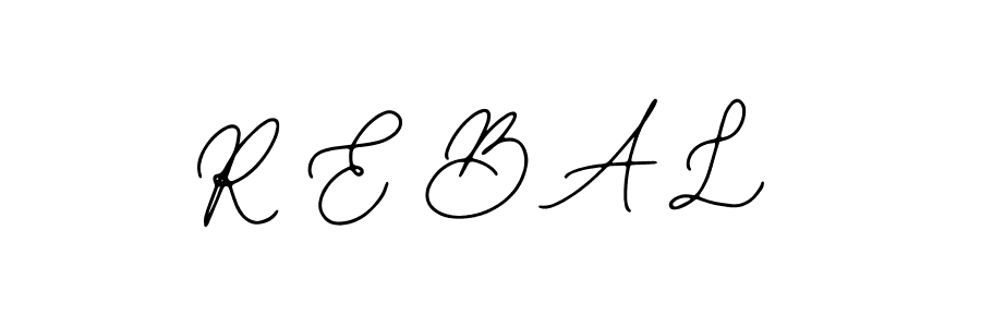 Here are the top 10 professional signature styles for the name R E B A L. These are the best autograph styles you can use for your name. R E B A L signature style 12 images and pictures png