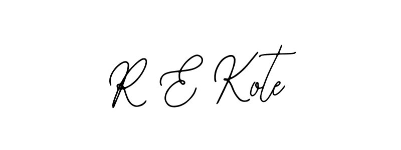 Create a beautiful signature design for name R E Kote. With this signature (Bearetta-2O07w) fonts, you can make a handwritten signature for free. R E Kote signature style 12 images and pictures png