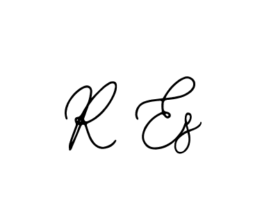 Use a signature maker to create a handwritten signature online. With this signature software, you can design (Bearetta-2O07w) your own signature for name R Es. R Es signature style 12 images and pictures png