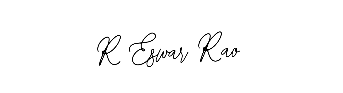 Create a beautiful signature design for name R Eswar Rao. With this signature (Bearetta-2O07w) fonts, you can make a handwritten signature for free. R Eswar Rao signature style 12 images and pictures png