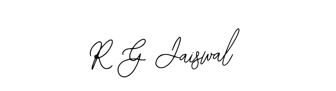 How to Draw R G Jaiswal signature style? Bearetta-2O07w is a latest design signature styles for name R G Jaiswal. R G Jaiswal signature style 12 images and pictures png