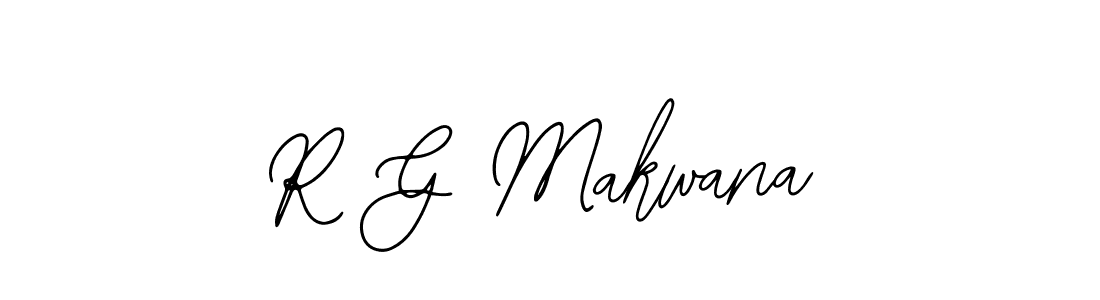 R G Makwana stylish signature style. Best Handwritten Sign (Bearetta-2O07w) for my name. Handwritten Signature Collection Ideas for my name R G Makwana. R G Makwana signature style 12 images and pictures png