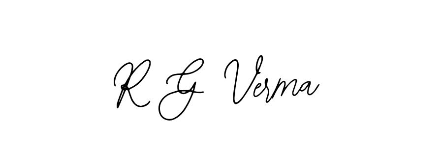 Also You can easily find your signature by using the search form. We will create R G Verma name handwritten signature images for you free of cost using Bearetta-2O07w sign style. R G Verma signature style 12 images and pictures png