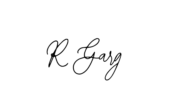 if you are searching for the best signature style for your name R Garg. so please give up your signature search. here we have designed multiple signature styles  using Bearetta-2O07w. R Garg signature style 12 images and pictures png