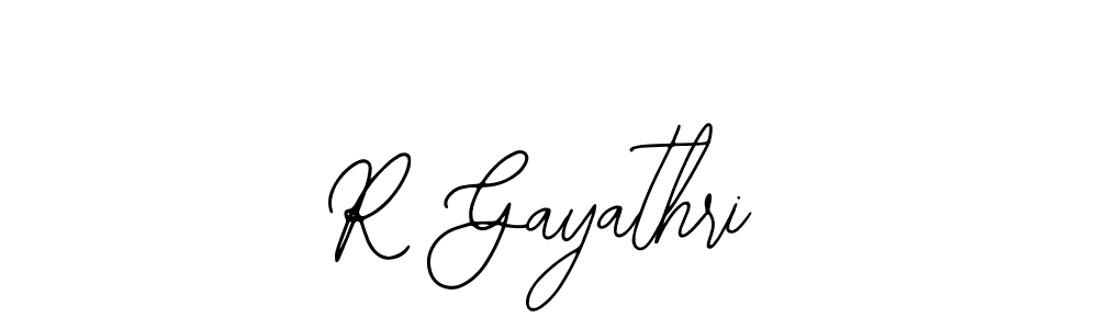 Best and Professional Signature Style for R Gayathri. Bearetta-2O07w Best Signature Style Collection. R Gayathri signature style 12 images and pictures png