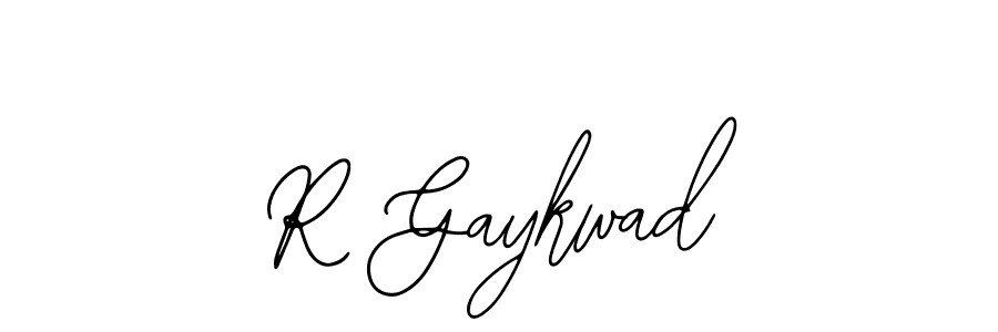 if you are searching for the best signature style for your name R Gaykwad. so please give up your signature search. here we have designed multiple signature styles  using Bearetta-2O07w. R Gaykwad signature style 12 images and pictures png