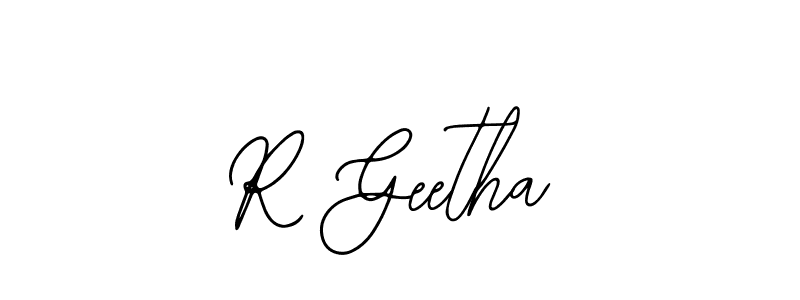It looks lik you need a new signature style for name R Geetha. Design unique handwritten (Bearetta-2O07w) signature with our free signature maker in just a few clicks. R Geetha signature style 12 images and pictures png