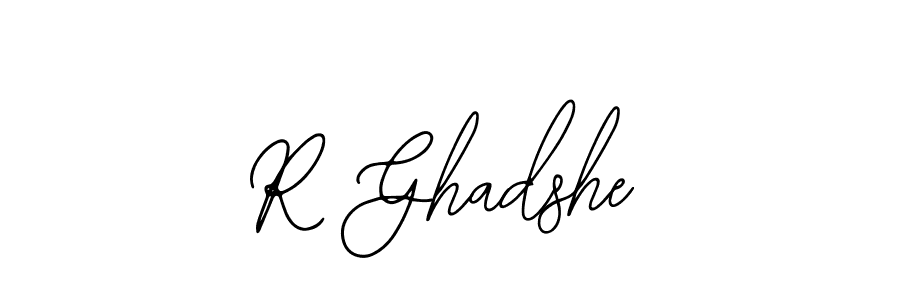 How to Draw R Ghadshe signature style? Bearetta-2O07w is a latest design signature styles for name R Ghadshe. R Ghadshe signature style 12 images and pictures png