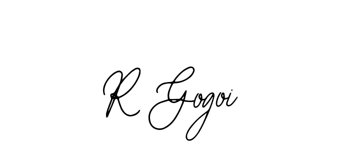 How to make R Gogoi signature? Bearetta-2O07w is a professional autograph style. Create handwritten signature for R Gogoi name. R Gogoi signature style 12 images and pictures png