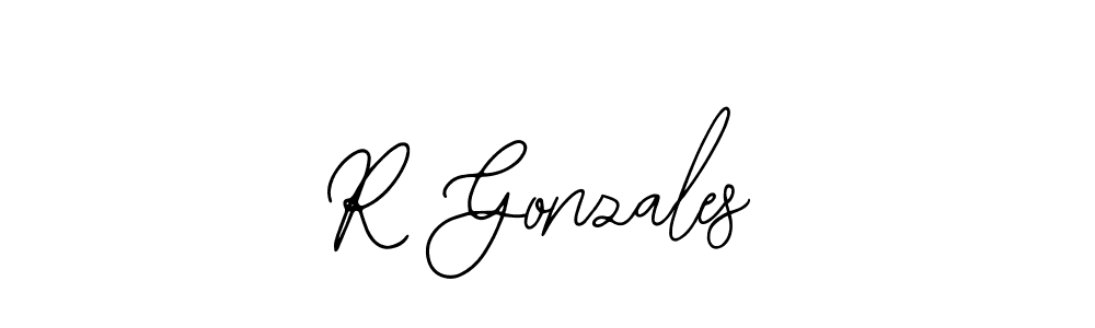 R Gonzales stylish signature style. Best Handwritten Sign (Bearetta-2O07w) for my name. Handwritten Signature Collection Ideas for my name R Gonzales. R Gonzales signature style 12 images and pictures png