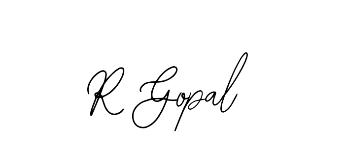 R Gopal stylish signature style. Best Handwritten Sign (Bearetta-2O07w) for my name. Handwritten Signature Collection Ideas for my name R Gopal. R Gopal signature style 12 images and pictures png