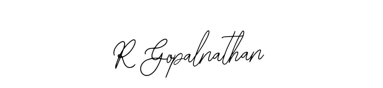 R Gopalnathan stylish signature style. Best Handwritten Sign (Bearetta-2O07w) for my name. Handwritten Signature Collection Ideas for my name R Gopalnathan. R Gopalnathan signature style 12 images and pictures png