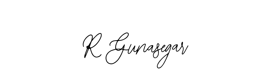 R Gunasegar stylish signature style. Best Handwritten Sign (Bearetta-2O07w) for my name. Handwritten Signature Collection Ideas for my name R Gunasegar. R Gunasegar signature style 12 images and pictures png