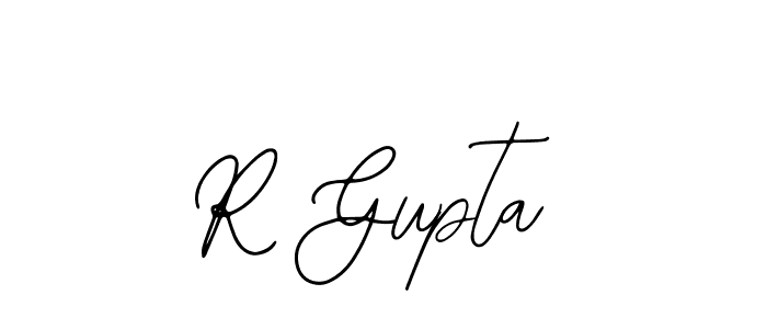 Also You can easily find your signature by using the search form. We will create R Gupta name handwritten signature images for you free of cost using Bearetta-2O07w sign style. R Gupta signature style 12 images and pictures png