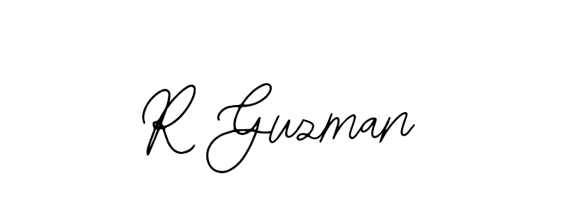Also we have R Guzman name is the best signature style. Create professional handwritten signature collection using Bearetta-2O07w autograph style. R Guzman signature style 12 images and pictures png