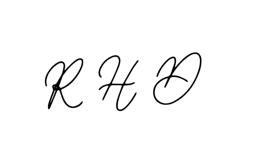 How to make R H D signature? Bearetta-2O07w is a professional autograph style. Create handwritten signature for R H D name. R H D signature style 12 images and pictures png