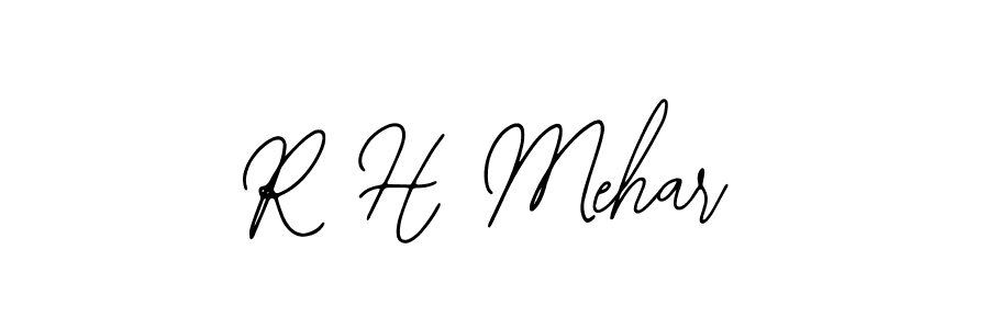 R H Mehar stylish signature style. Best Handwritten Sign (Bearetta-2O07w) for my name. Handwritten Signature Collection Ideas for my name R H Mehar. R H Mehar signature style 12 images and pictures png