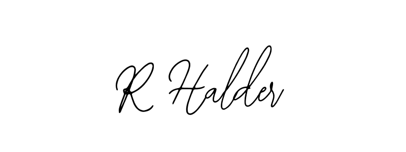 Similarly Bearetta-2O07w is the best handwritten signature design. Signature creator online .You can use it as an online autograph creator for name R Halder. R Halder signature style 12 images and pictures png