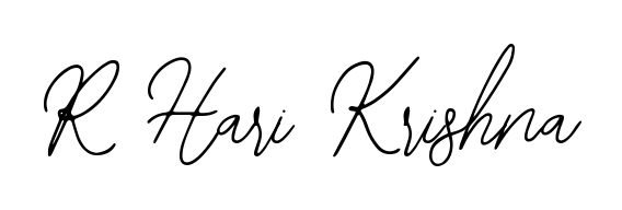 Make a beautiful signature design for name R Hari Krishna. With this signature (Bearetta-2O07w) style, you can create a handwritten signature for free. R Hari Krishna signature style 12 images and pictures png
