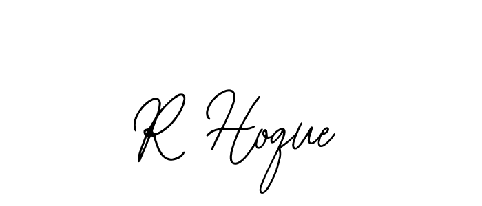 The best way (Bearetta-2O07w) to make a short signature is to pick only two or three words in your name. The name R Hoque include a total of six letters. For converting this name. R Hoque signature style 12 images and pictures png