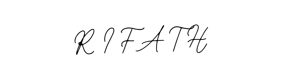 Make a beautiful signature design for name R I F A T H. Use this online signature maker to create a handwritten signature for free. R I F A T H signature style 12 images and pictures png