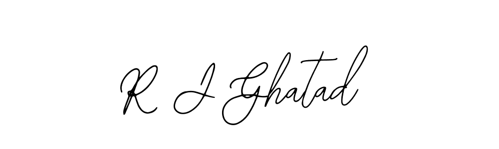 You can use this online signature creator to create a handwritten signature for the name R J Ghatad. This is the best online autograph maker. R J Ghatad signature style 12 images and pictures png