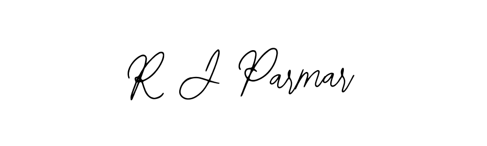 Also we have R J Parmar name is the best signature style. Create professional handwritten signature collection using Bearetta-2O07w autograph style. R J Parmar signature style 12 images and pictures png