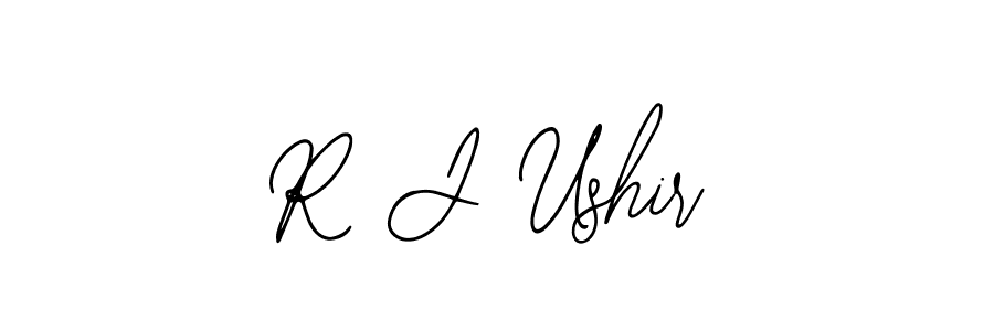 Once you've used our free online signature maker to create your best signature Bearetta-2O07w style, it's time to enjoy all of the benefits that R J Ushir name signing documents. R J Ushir signature style 12 images and pictures png