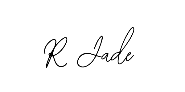 Best and Professional Signature Style for R Jade. Bearetta-2O07w Best Signature Style Collection. R Jade signature style 12 images and pictures png