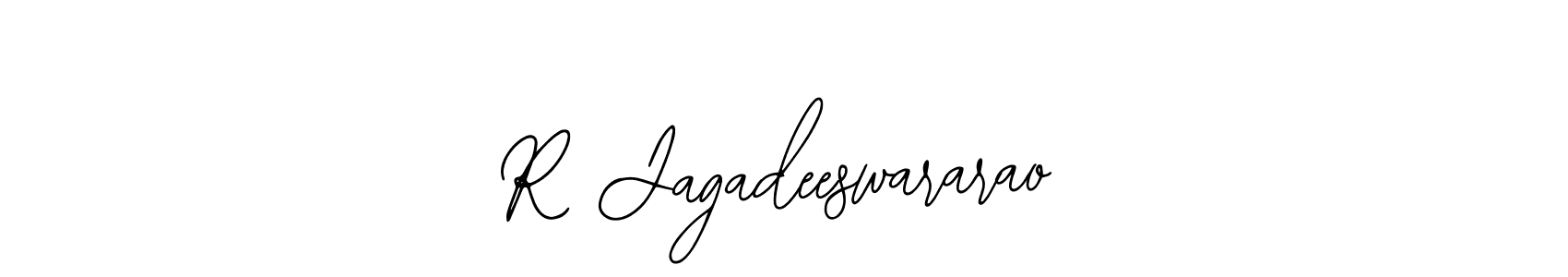How to make R Jagadeeswararao signature? Bearetta-2O07w is a professional autograph style. Create handwritten signature for R Jagadeeswararao name. R Jagadeeswararao signature style 12 images and pictures png