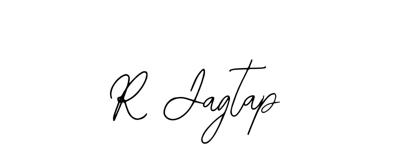 Also You can easily find your signature by using the search form. We will create R Jagtap name handwritten signature images for you free of cost using Bearetta-2O07w sign style. R Jagtap signature style 12 images and pictures png