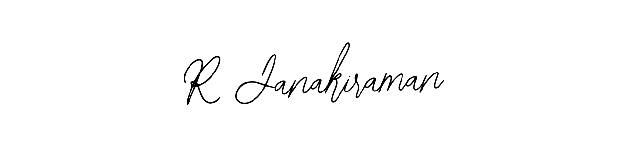 Use a signature maker to create a handwritten signature online. With this signature software, you can design (Bearetta-2O07w) your own signature for name R Janakiraman. R Janakiraman signature style 12 images and pictures png