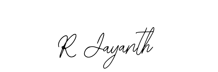 Also You can easily find your signature by using the search form. We will create R Jayanth name handwritten signature images for you free of cost using Bearetta-2O07w sign style. R Jayanth signature style 12 images and pictures png